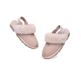 UGG Slippers - AUSTRALIAN SHEPHERD® UGG Sheepskin Wool Removable Strap Slingback Slippers Suzie Ll