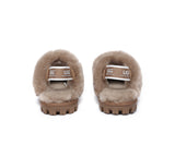 UGG Slippers - AUSTRALIAN SHEPHERD® UGG Sheepskin Wool Removable Strap Slingback Slippers Suzie Ll