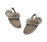 UGG Slippers - AUSTRALIAN SHEPHERD® UGG Sheepskin Wool Removable Strap Slingback Slippers Suzie Ll