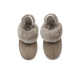 UGG Slippers - AUSTRALIAN SHEPHERD® UGG Sheepskin Wool Removable Strap Slingback Slippers Suzie Ll