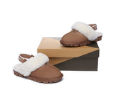 UGG Slippers - AUSTRALIAN SHEPHERD® UGG Sheepskin Wool Removable Strap Slingback Slippers Suzie Ll