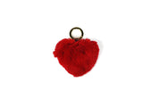 Fluffy Candy Heart Keyring - UGG EXPRESS