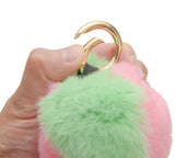 Accessories - Fluffy Peach Keyring