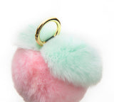 Accessories - Fluffy Peach Keyring