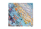 Accessories - Printed Square Rayon Silk Scarf Multiple Patterns And Colours