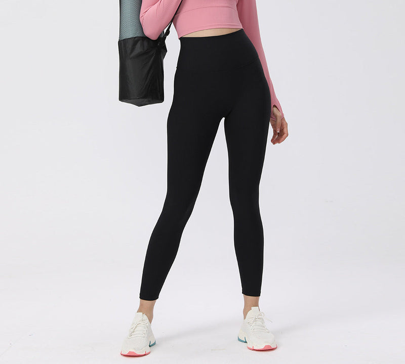 Apparel - High-Waist Flow Ribbed Ankle Legging