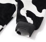 Apparel - Kids Reversible Hoodie Blanket Cow Pattern