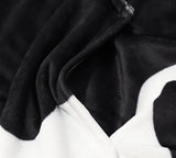 Apparel - Kids Reversible Hoodie Blanket Cow Pattern