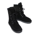 Fashion Boots - Lace Up Ankle Fashion Sheepskin Women Boots Pathfinder