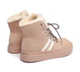 Fashion Boots - Lace Up Fashion Sneaker Women Boots Vicki