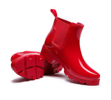 Fashion Boots - Rainboots, Ankle Gumboots Women Vivily With Wool Insole