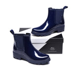 Fashion Boots - Rainboots, Ankle Gumboots Women Vivily With Wool Insole