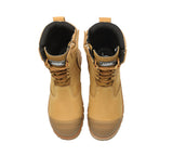 Fashion Boots - Work Safety Lace Up Men Boots Steel Toe With Wool Insoles Peter