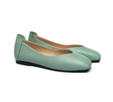 Flats - AS UGG Women Leather Ballet Flats Linda