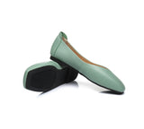 Flats - AS UGG Women Leather Ballet Flats Linda