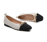 Flats - Ballet Flat With Metal Buckle Décor Women Lilian