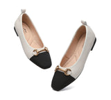 Flats - Ballet Flat With Metal Buckle Décor Women Lilian