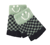 Gloves - Kids Knit Fingerless Ultra Plush Knit Gloves