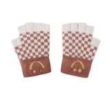 Gloves - Kids Knit Fingerless Ultra Plush Knit Gloves