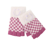 Gloves - Kids Knit Fingerless Ultra Plush Knit Gloves