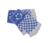 Gloves - Kids Knit Fingerless Ultra Plush Knit Gloves