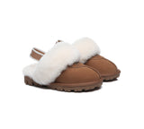 Kids Shoes - AS Kids Slingback UGG Slipper Kids Waffle Plus