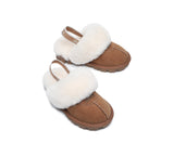 Kids Shoes - AS Kids Slingback UGG Slipper Kids Waffle Plus