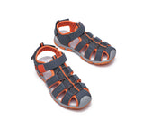 Kids Shoes - Kids Hook And Loop Roma Sporty Kids Sandals