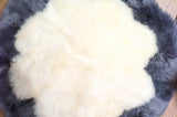 Others - Round Carpet Flower Genius Sheepskin Rug 90cm (1321785327674)
