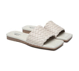 Sandals - Open Toe Woven Flat Sandals Women Taunia