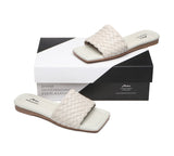 Sandals - Open Toe Woven Flat Sandals Women Taunia