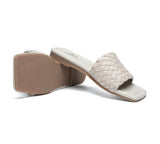 Sandals - Open Toe Woven Flat Sandals Women Taunia