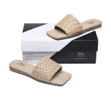 Sandals - Open Toe Woven Flat Sandals Women Taunia