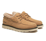 Shoes - Lace Up Sheepskin Casual Men Shoes Trekker