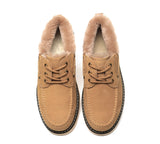 Shoes - Lace Up Sheepskin Casual Men Shoes Trekker