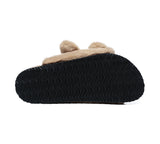 Slides - AS UGG Women Fluffy Flat Sandal Slide Myla