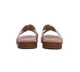 Slides - Ultra Soft Open Toe Woven Flat Sandals Women Sandals