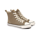 Sneaker - TA Viola High Top Women Sheepskin Sneakers Double Face Sheepskin