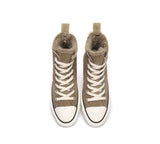 Sneaker - TA Viola High Top Women Sheepskin Sneakers Double Face Sheepskin