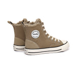 Sneaker - TA Viola High Top Women Sheepskin Sneakers Double Face Sheepskin