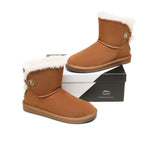 UGG Boots - Ankle Sheepskin Boots With Adjustable Strap Women Mariel