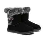 UGG Boots - AS UGG Short Button Boots Donna