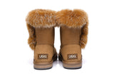 UGG Boots - AS UGG Short Button Boots Donna