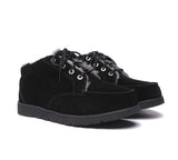 UGG Boots - Lace Up Ankle Sheepskin Casual Men Boots Ryan