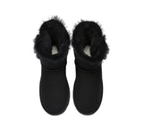 UGG Boots - Mini Sheepskin Twin Button Boots Aspen