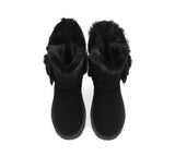 UGG Boots - Sheepskin Double Bow Boots Women Eira