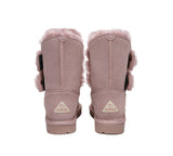 UGG Boots - Sheepskin Double Bow Boots Women Eira