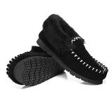 UGG Slippers - Ankle Sheepskin Slippers Mens Popo Moccasins Big Size