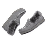 UGG Slippers - Ankle Sheepskin Slippers Mens Popo Moccasins Big Size