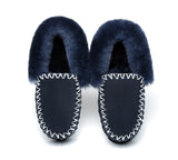 UGG Slippers - Ankle Sheepskin Slippers Mens Popo Moccasins Big Size